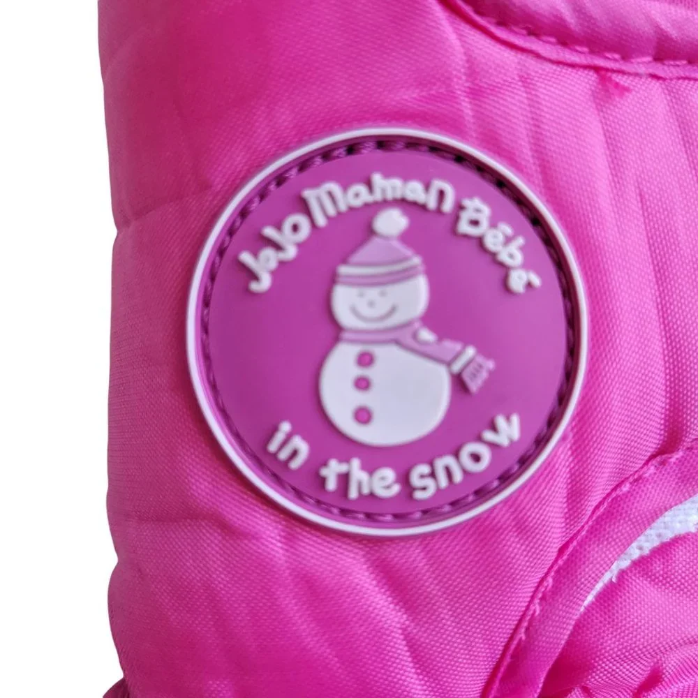 JoJo Maman Bebe in the snow boots for toddler Girl Size 26 - Picture 8 of 12